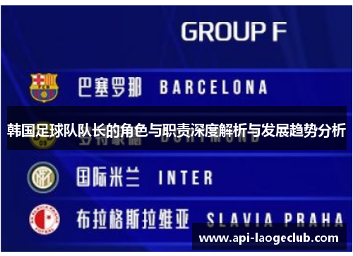 韩国足球队队长的角色与职责深度解析与发展趋势分析 韩国足球队队长的角色与职责深度解析与发展趋势分析